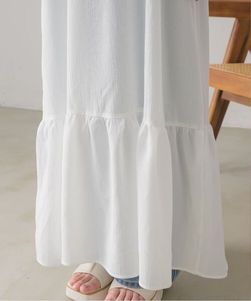 RETRO GIRL（レトロガール）の「バッククロスシアーOP（ワンピース・レディース・ナチュラル/ブラック/ブルー・FREE）」の7枚目の写真