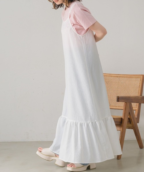 RETRO GIRL（レトロガール）の「バッククロスシアーOP（ワンピース・レディース・ナチュラル/ブラック/ブルー・FREE）」の12枚目の写真