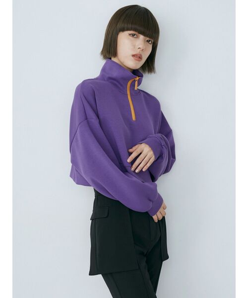 B00075 MURUAムルーア×ellesseカラーブロッキングスウェット B00075 MURUAムルーア×ellesseカラーブロッキングスウェット