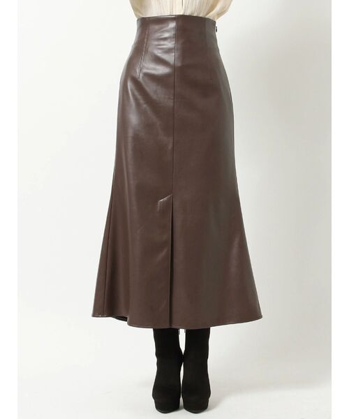 RESEXXY（リゼクシー）の「センタースリットスカート（スカート・レディース・グリーン/アイボリー/ブラウン/ブラック・FREE）」の21枚目の写真