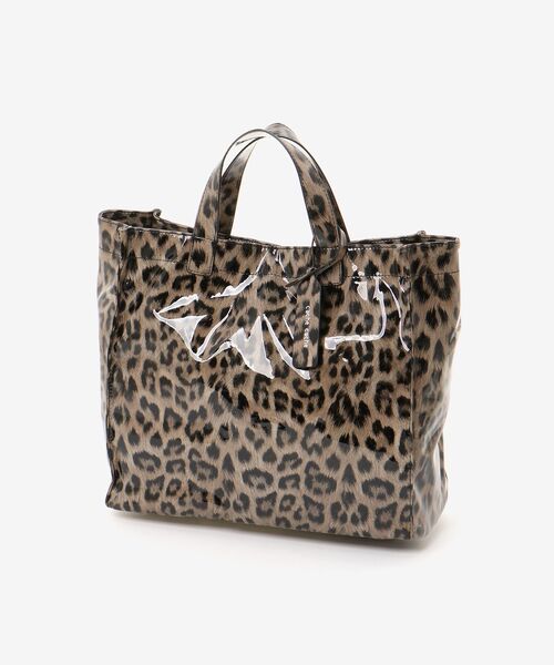 le.coeur blanc（ルクールブラン）の「エナメル風トートバッグ（トートバッグ・レディース・ベージュ/ベージュ系その他2・FREE）」の10枚目の写真