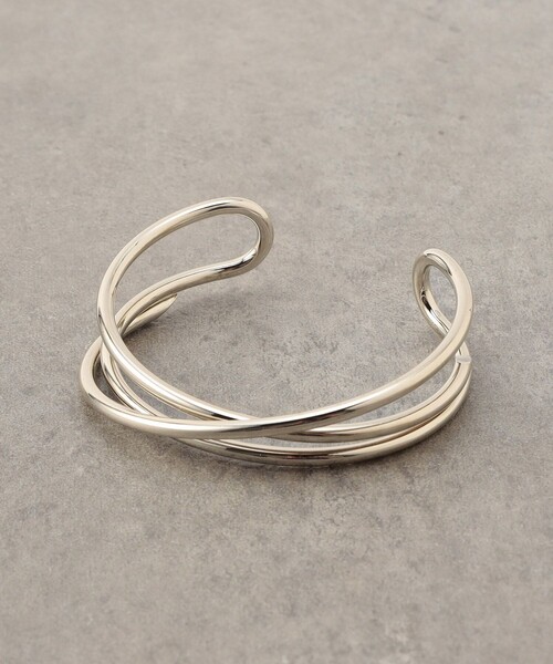 FREAK'S STORE（フリークスストア）の「限定展開　クロス バングル（バングル/リストバンド・レディース・シルバー/ゴールド・ONE SIZE）」の4枚目の写真