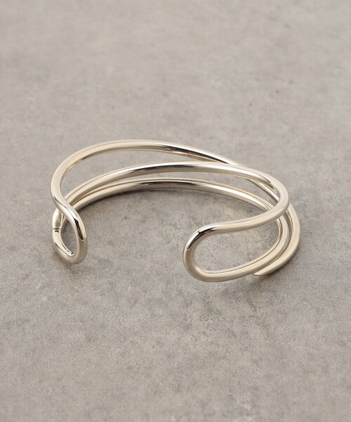FREAK'S STORE（フリークスストア）の「限定展開　クロス バングル（バングル/リストバンド・レディース・シルバー/ゴールド・ONE SIZE）」の7枚目の写真