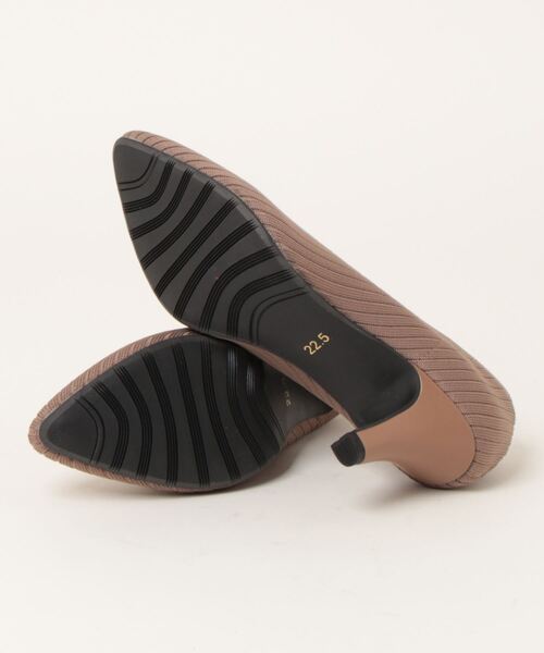 earth music&ecology(アースミュージックアンドエコロジー)の「《earth music&ecology》アースニットパンプス(パンプス・レディース・ブラック/ブラウン系その他・23.0cm/24.5cm/23.5cm/24.0cm/22.5cm)」の4枚目の写真