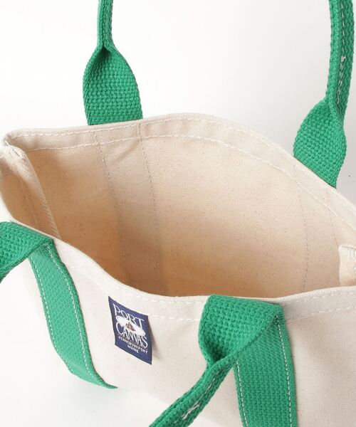PORT CANVAS(ポートキャンバス)の「PORT CANVAS/ポートキャンバス small TOTE BAG スモールトートバッグ ハンドバッグ(トートバッグ・レディース・ホワイト系1/ホワイト系4/ホワイト系3/ホワイト系2・FREE)」の12枚目の写真