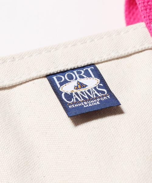 PORT CANVAS(ポートキャンバス)の「PORT CANVAS/ポートキャンバス small TOTE BAG スモールトートバッグ ハンドバッグ(トートバッグ・レディース・ホワイト系1/ホワイト系4/ホワイト系3/ホワイト系2・FREE)」の7枚目の写真