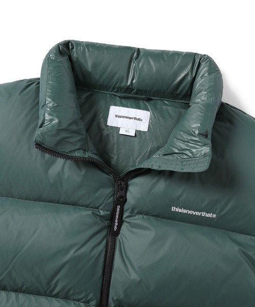 thisisneverthat(ディスイズネバーザット)の「PERTEX T Down Vest(ダウンベスト・メンズ・グリーン/ブラック・XS/XL)」の4枚目の写真
