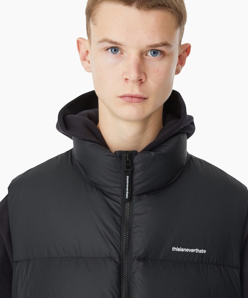 thisisneverthat(ディスイズネバーザット)の「PERTEX T Down Vest(ダウンベスト・メンズ・グリーン/ブラック・XS/XL)」の11枚目の写真