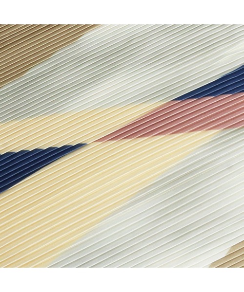 TOKYO SHIRTS（トウキョウシャツ）の「プリーツスカーフ（バンダナ/スカーフ・レディース・チャコールグレー/ライトブラウン・FREE）」の7枚目の写真