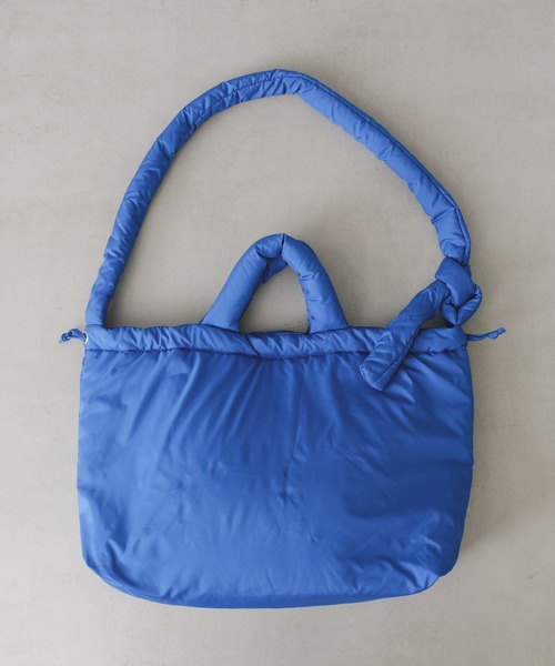 Actually（アクチュアリー）の「中綿2wayトート（ショルダーバッグ・レディース・ブルー/ブラック/グレイッシュベージュ・フリー）」の16枚目の写真