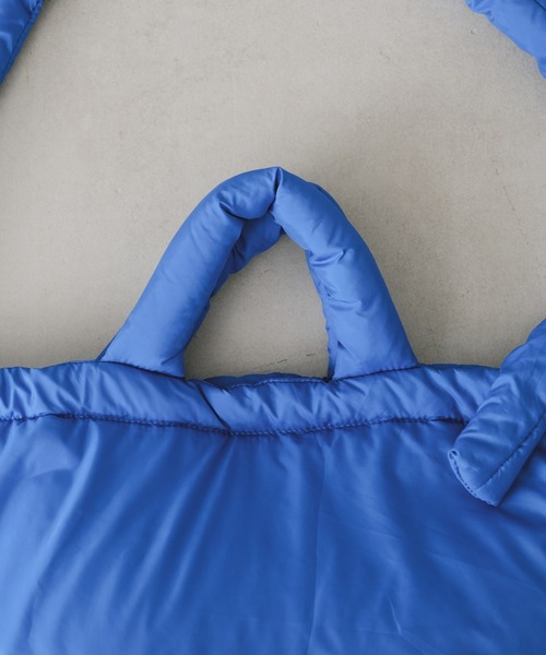 Actually（アクチュアリー）の「中綿2wayトート（ショルダーバッグ・レディース・ブルー/ブラック/グレイッシュベージュ・フリー）」の8枚目の写真