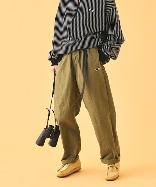 TOWNCRAFT（タウンクラフト）の「TOWN CRAFT/タウンクラフト 別注 リラックスフィット ウェービングベルトパンツ（その他パンツ・メンズ・オフホワイト/オリーブ/ベージュ/チャコールグレー/その他/グレー/ネイビー/ブルー・MEDIUM/LARGE）」の18枚目の写真