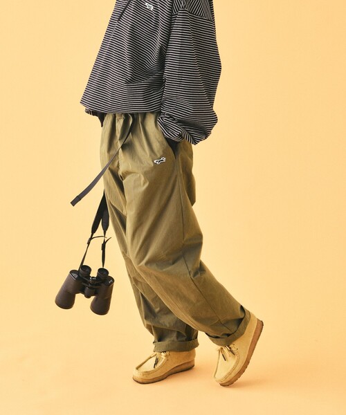 TOWNCRAFT（タウンクラフト）の「TOWN CRAFT/タウンクラフト 別注 リラックスフィット ウェービングベルトパンツ（その他パンツ・メンズ・オフホワイト/オリーブ/ベージュ/チャコールグレー/その他/グレー/ネイビー/ブルー・MEDIUM/LARGE）」の19枚目の写真