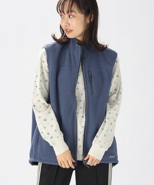 niko and...（ニコアンド）の「リバーシブルフリースベスト（ベスト・レディース・オフホワイト/グリーン/ブルー・FREE）」の18枚目の写真