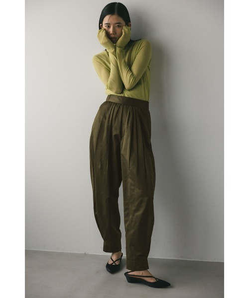 STYLEMIXER(スタイルミキサー)の「タックバルーンパンツ(その他パンツ・レディース・ブラック/カーキ・SMALL/MEDIUM)」の15枚目の写真