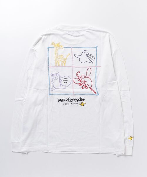 Mark Gonzales(マーク・ゴンザレス)の「MARK GONZALES ART WORK/マークゴンザレス【web限定】マルチカラー発泡グラフィックプリントロンT(Tシャツ/カットソー・メンズ・E/L/H/C/B/D/A/G/F/K/J/I・LARGE/X-LARGE/MEDIUM)」の16枚目の写真