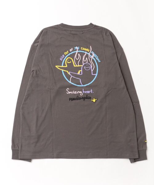 Mark Gonzales(マーク・ゴンザレス)の「MARK GONZALES ART WORK/マークゴンザレス【web限定】マルチカラー発泡グラフィックプリントロンT(Tシャツ/カットソー・メンズ・E/L/H/C/B/D/A/G/F/K/J/I・LARGE/X-LARGE/MEDIUM)」の19枚目の写真