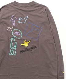 MARK GONZALES ART WORK/マークゴンザレス【web限定】マルチカラー発泡グラフィックプリントロンT