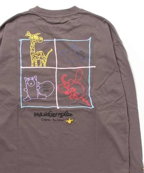 Mark Gonzales(マーク・ゴンザレス)の「MARK GONZALES ART WORK/マークゴンザレス【web限定】マルチカラー発泡グラフィックプリントロンT(Tシャツ/カットソー・メンズ・E/L/H/C/B/D/A/G/F/K/J/I・LARGE/X-LARGE/MEDIUM)」の6枚目の写真