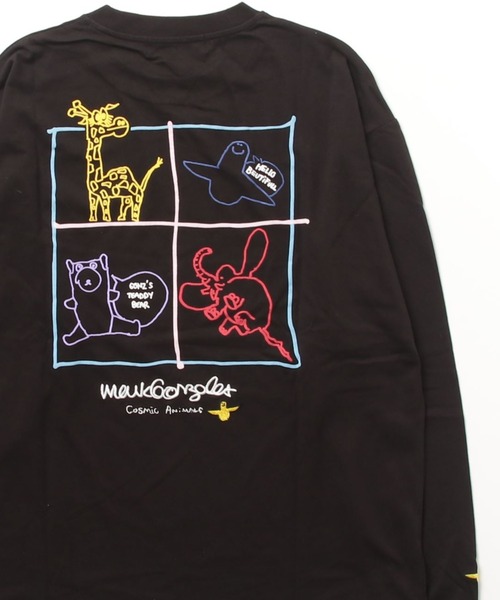Mark Gonzales(マーク・ゴンザレス)の「MARK GONZALES ART WORK/マークゴンザレス【web限定】マルチカラー発泡グラフィックプリントロンT(Tシャツ/カットソー・メンズ・E/L/H/C/B/D/A/G/F/K/J/I・LARGE/X-LARGE/MEDIUM)」の7枚目の写真