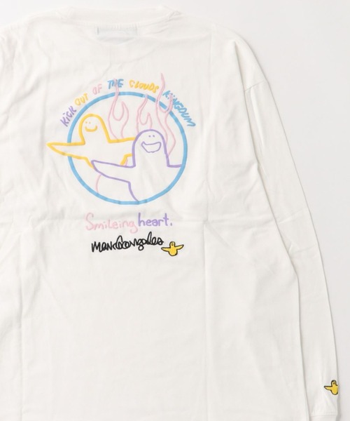 Mark Gonzales(マーク・ゴンザレス)の「MARK GONZALES ART WORK/マークゴンザレス【web限定】マルチカラー発泡グラフィックプリントロンT(Tシャツ/カットソー・メンズ・E/L/H/C/B/D/A/G/F/K/J/I・LARGE/X-LARGE/MEDIUM)」の8枚目の写真