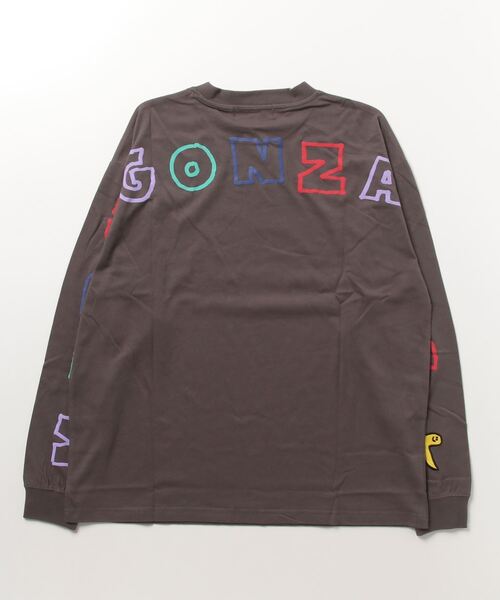 Mark Gonzales(マーク・ゴンザレス)の「MARK GONZALES ART WORK/マークゴンザレス【web限定】マルチカラー発泡グラフィックプリントロンT(Tシャツ/カットソー・メンズ・E/L/H/C/B/D/A/G/F/K/J/I・LARGE/X-LARGE/MEDIUM)」の12枚目の写真
