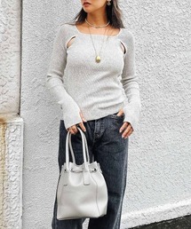 esutoreja | カットデザインニット(ニット/セーター)