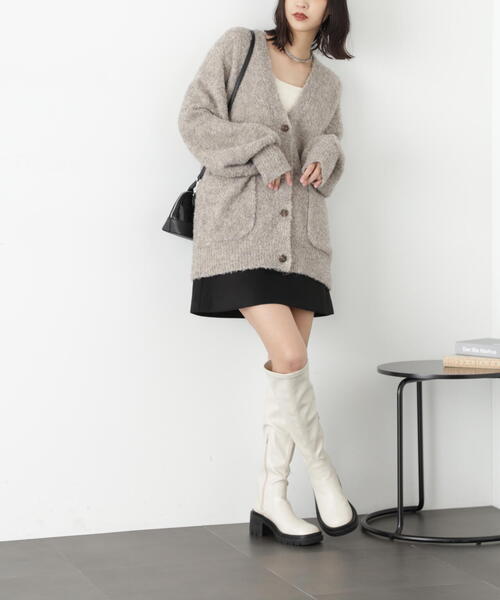 FREE'S MART(フリーズマート)の「◆起毛台形ミニスカート(スカート・レディース・グレー系その他/ブラック/ブルー系その他・SMALL/MEDIUM)」の10枚目の写真