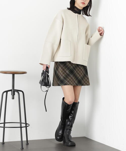 FREE'S MART(フリーズマート)の「◆起毛台形ミニスカート(スカート・レディース・グレー系その他/ブラック/ブルー系その他・SMALL/MEDIUM)」の17枚目の写真