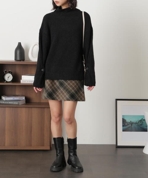 FREE'S MART(フリーズマート)の「◆起毛台形ミニスカート(スカート・レディース・グレー系その他/ブラック/ブルー系その他・SMALL/MEDIUM)」の21枚目の写真