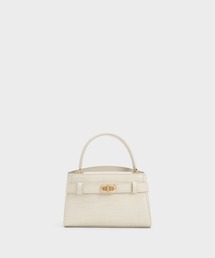 CHARLES & KEITH | Aubrielle オブリエル クロックエフェクトトップハンドルバッグ(ハンドバッグ)