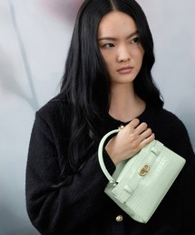 CHARLES & KEITH | Aubrielle オブリエル クロックエフェクトトップハンドルバッグ(ハンドバッグ)