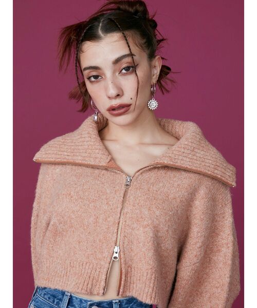 EVRIS（エヴリス）の「SUNNY MOTIF HOOPピアス（ピアス（両耳用）・レディース・シルバー/ゴールド・FREE）」の5枚目の写真