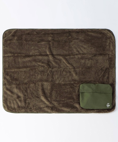 CHUMS(チャムス)の「CHUMS/チャムス Elmo Fleece Packable Blanket / エルモフリースパッカブルブランケット(ブランケット・メンズ・ホワイト/ブラック/ベージュ・ONE SIZE)」の3枚目の写真