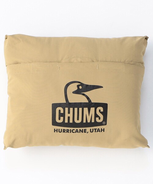 CHUMS(チャムス)の「CHUMS/チャムス Elmo Fleece Packable Blanket / エルモフリースパッカブルブランケット(ブランケット・メンズ・ホワイト/ブラック/ベージュ・ONE SIZE)」の9枚目の写真