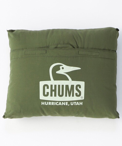 CHUMS(チャムス)の「CHUMS/チャムス Elmo Fleece Packable Blanket / エルモフリースパッカブルブランケット(ブランケット・メンズ・ホワイト/ブラック/ベージュ・ONE SIZE)」の8枚目の写真