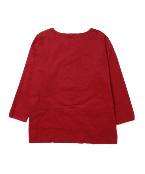 BEAMS BOY（ビームスボーイ）の「Napron×BEAMS BOY / コットン エプロンシャツ SPECIAL（シャツ/ブラウス・レディース・ホワイト/レッド/オリーブ・ONE SIZE）」の13枚目の写真