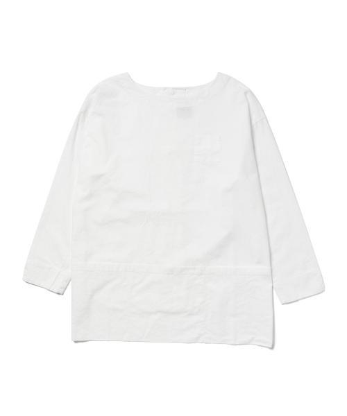 BEAMS BOY（ビームスボーイ）の「Napron×BEAMS BOY / コットン エプロンシャツ SPECIAL（シャツ/ブラウス・レディース・ホワイト/レッド/オリーブ・ONE SIZE）」の7枚目の写真