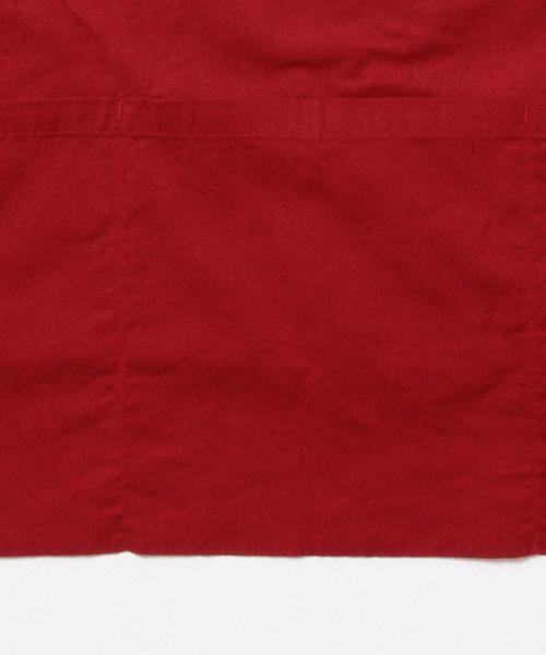 BEAMS BOY（ビームスボーイ）の「Napron×BEAMS BOY / コットン エプロンシャツ SPECIAL（シャツ/ブラウス・レディース・ホワイト/レッド/オリーブ・ONE SIZE）」の16枚目の写真