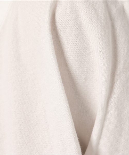 BEAMS BOY（ビームスボーイ）の「Napron×BEAMS BOY / コットン エプロンシャツ SPECIAL（シャツ/ブラウス・レディース・ホワイト/レッド/オリーブ・ONE SIZE）」の6枚目の写真