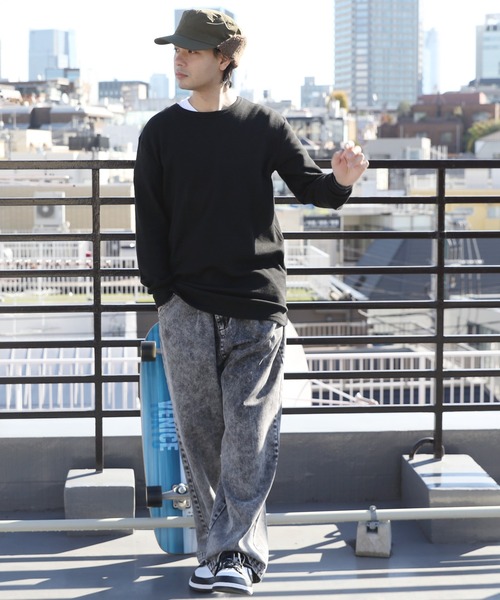 ８(eight)（エイト）の「イヤーボア軽量キャップ（キャップ・メンズ・オリーブ/ベージュ/ネイビー/ブラック・FREE）」の21枚目の写真