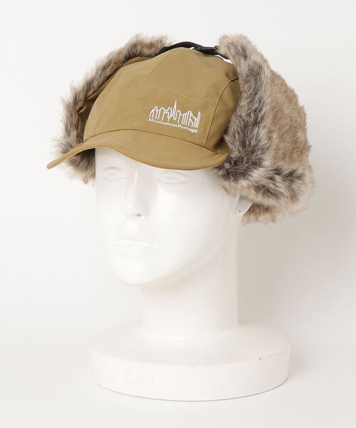 Manhattan Portage（マンハッタンポーテージ）の「Manhattan Portage/マンハッタンポーテージ キャップ トラッパー TRAPPER CAP MP216（キャップ・メンズ・ブラック/ベージュ・FREE）」の11枚目の写真