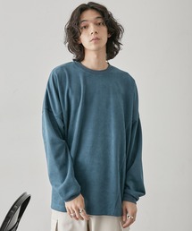 JUNRED | フェイクスウェードドロップショルダーPO(Tシャツ/カットソー)