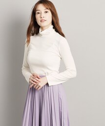 COUP DE CHANCE（クードシャンス）の「【吸湿発熱・保湿】ハイネックジャージトップス（Tシャツ/カットソー・レディース）」
