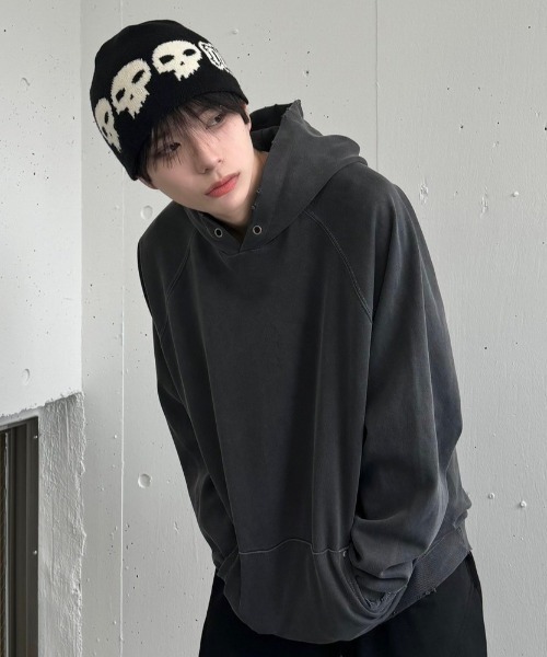 runningHIGH(ランニングハイ)の「【runningHIGH】SKULL LOGO JACQUARD BEANIE(ニットキャップ/ビーニー・レディース・ブラウン/ブラック/カーキ・ONE SIZE)」の19枚目の写真