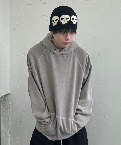 runningHIGH(ランニングハイ)の「【runningHIGH】SKULL LOGO JACQUARD BEANIE(ニットキャップ/ビーニー・レディース・ブラウン/ブラック/カーキ・ONE SIZE)」の22枚目の写真