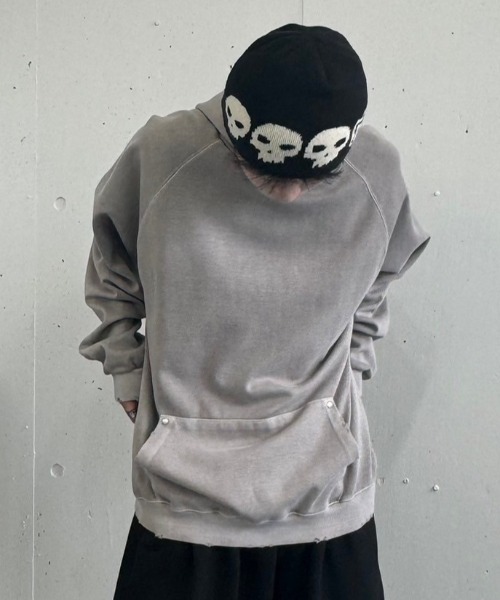 runningHIGH(ランニングハイ)の「【runningHIGH】SKULL LOGO JACQUARD BEANIE(ニットキャップ/ビーニー・レディース・ブラウン/ブラック/カーキ・ONE SIZE)」の16枚目の写真