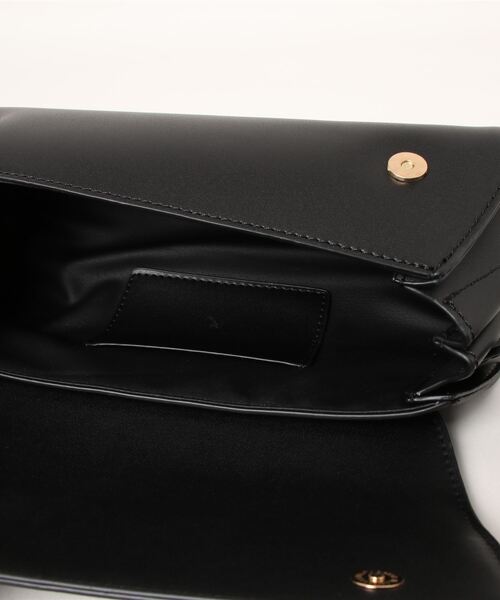 KOBE LETTUCE（コウベレタス）の「筒形ショルダーバッグ（ショルダーバッグ・レディース・ブラック/ブラウン・FREE）」の21枚目の写真