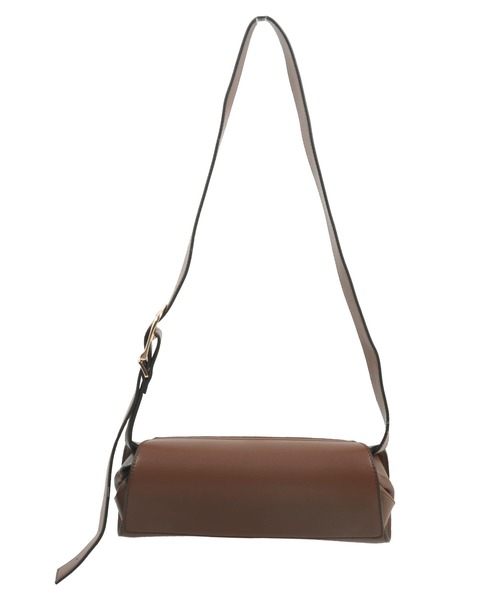 KOBE LETTUCE（コウベレタス）の「筒形ショルダーバッグ（ショルダーバッグ・レディース・ブラック/ブラウン・FREE）」の17枚目の写真