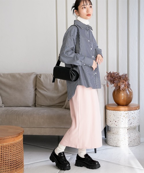 KOBE LETTUCE（コウベレタス）の「筒形ショルダーバッグ（ショルダーバッグ・レディース・ブラック/ブラウン・FREE）」の6枚目の写真